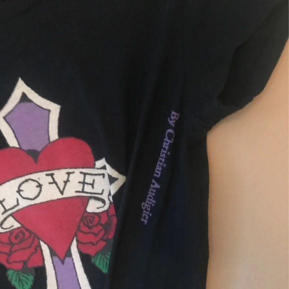 VINTAGE Ed Hardy Love Cross Tunic - Picture 4 of 5